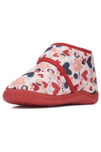 Allyup Daily Girls Boys Slippers Home Shoes Flexible Non-Slip Sole Velcro Nursery Kindergarten Shoes 263