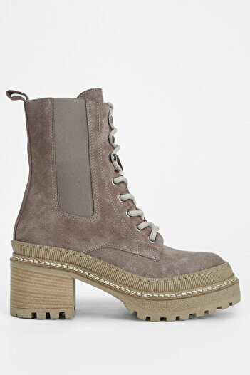 Tamer Tanca Γυναικείες μπότες casual από γνήσιο δέρμα 231 1055 Bn Boots Sk23/24