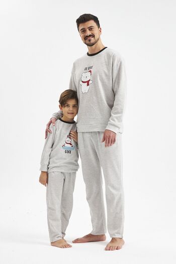 LILIAN Yeni Yıl Temalı Aile Pijama Takımı.Ayrı Ayrı Satılır Fıyatları Farklıdır