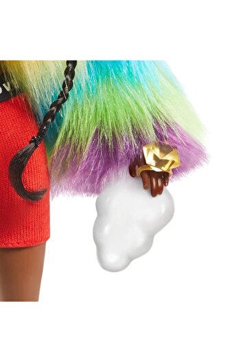 Barbie GVR04 Barbie Extra - Renkli Ceketli Bebek 1 - 30 Kasım Erkol Özel Kampanya Fiyatı