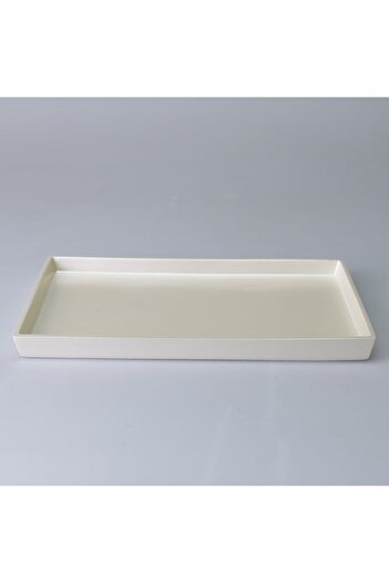 Selim Diora Rectangular Large Tray Pearl