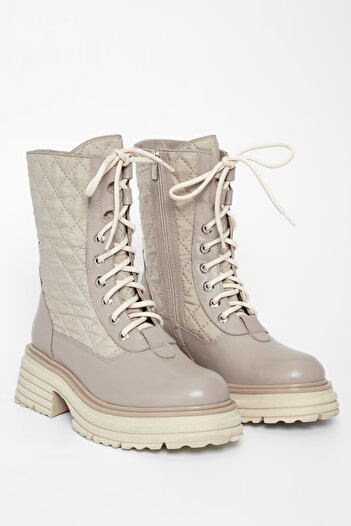 Tamer Tanca Γυναικείες μπότες casual από γνήσιο δέρμα 33 52110 Bn Boots Sk23/24