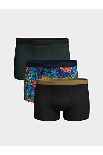 LC Waikiki Standard Mold Flexible Fabric Ανδρικά Boxers 3 τεμαχίων