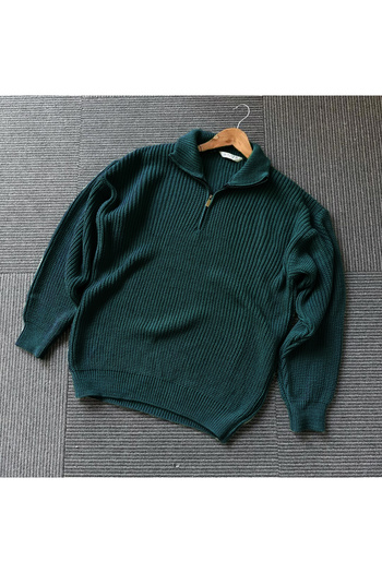 viperkombin Knitwear Sweater Half Zipper