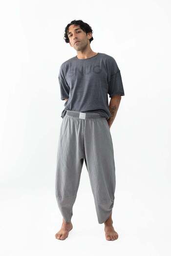 snugbrandwear Silver Baggy Pants