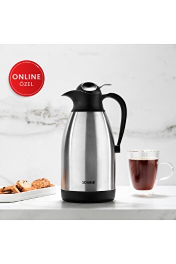 Schafer 2 Liter Steel Thermos Inox - Kitchen House