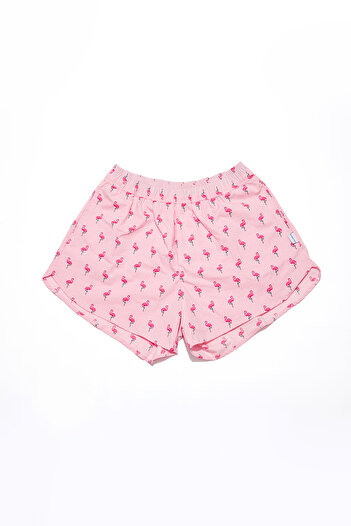 Paul Kenzie Patterned Women's Home Shorts – Chill Space Collection – Flamazing