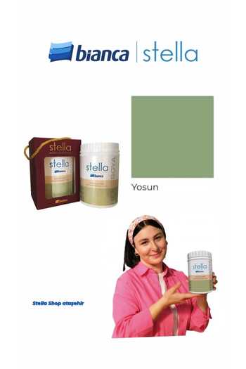 Bianca Stella Su Bazlı Saf Akrilik Boya 500ml - Yosun