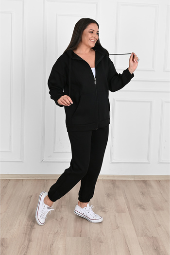 PURE EFFECT Γυναικείο Σετ 3 Κλωστών Ανυψωμένο Διπλό Plus Size