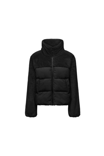 ONLY Palton de iarnă pentru femei Wanja Fur Puffer Mix rezistent la frig