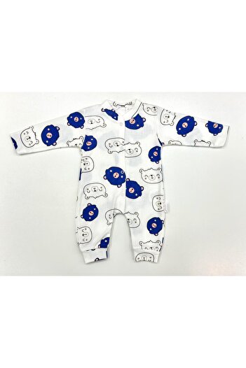 Nayinom Hep Modam Teddy Bear Patterned Baby Onesie