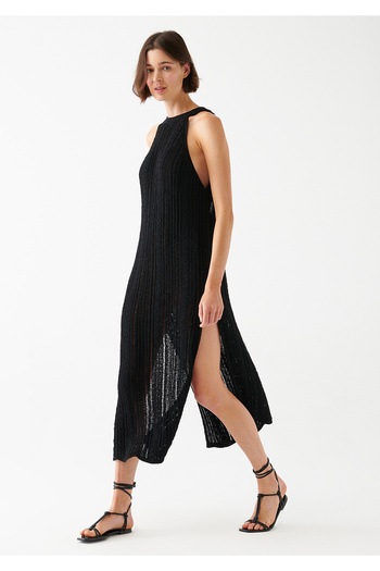 Mavi Sleeveless Black Knitwear Dress 1310118-900