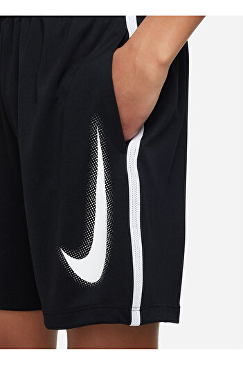 Nike Çocuk Siyah Diz Üstü Şort DX5361-010 B NK DF MULTI+ SHORT HBR