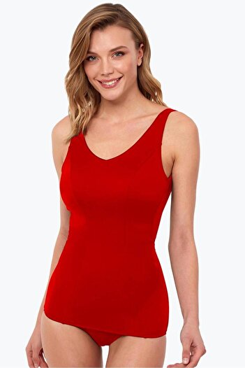 AYYILDIZ 49363 Red Recovery Swimsuit