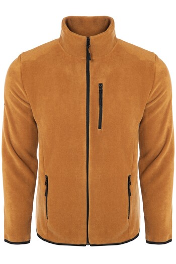 Vio Belle Men's Full Zipper Windproof 5 Pocket Fleece Jacket