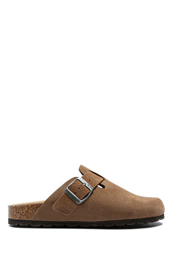Kifidis K13789SK Kifidis Soft Step Kadın Süet Deri Sabo Mantar Terlik 36-41