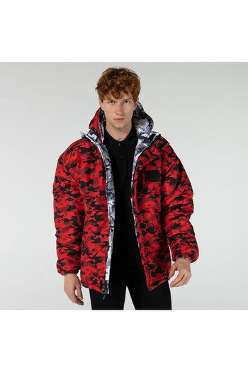 Ghetto off limits - Double Sided Camouflage Coat Oversize Fit