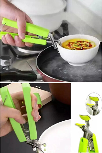 VİZON Silicone Tip Frying Pan Saucepan Bowl Holder Practical Pot and Pan Holder