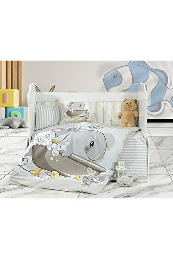 Zarif Home PANEL PATTERN RANFORCE Duvet Cover Set