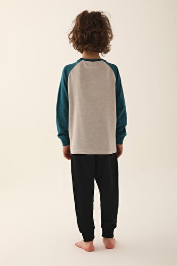 ROLY POLY Rolypoly 3188 Downtown Freway Erkek Çocuk Uzun Kol Pijama Takım