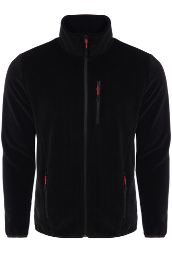 Vio Belle Ανδρικό μπουφάν Fleece με 5 τσέπες με πλήρες φερμουάρ