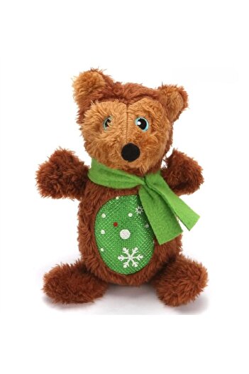 Mixpet 16 cm Fancy Plush Toy - Teddy Bear with Cute Christmas Figure and Sound