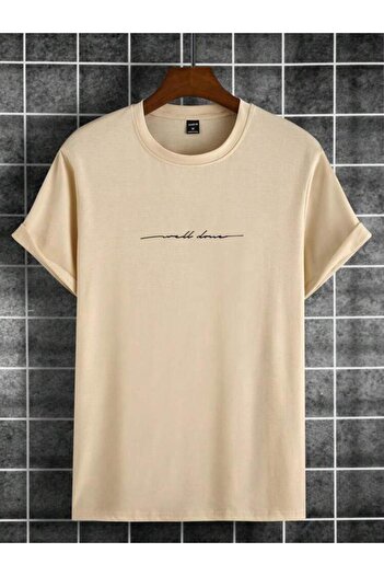 MOONBULL Ανδρικό μπλουζάκι με στάμπα oversize
