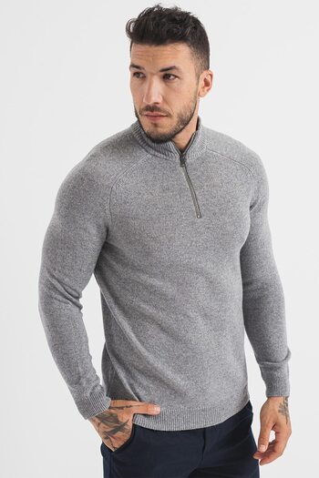 Only & Sons Men's Turtleneck Zippered Sweater