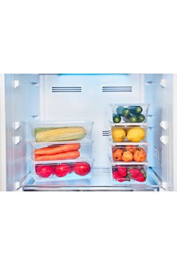 SUPERPUP 5 Pieces 2 Lt Storage Container - Ziplock, Freezer, Refrigerator, Food Supply, Toy, Food, Coffee, Supply Box