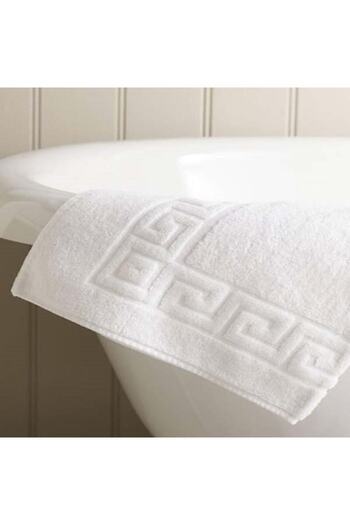 İzgi Concept Cotton Bath Mat Foot Towel 50x70 White Highly Absorbent