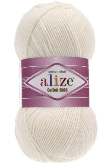 Alize Koton Gold Light Cream Color 62 (5 Pcs)