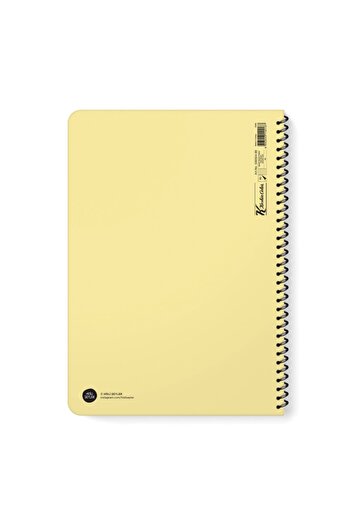 KESKİN COLOR Feeling Things I'm Bored With Spiral Sticker No More Notebook A4 80 Sheets Checkered