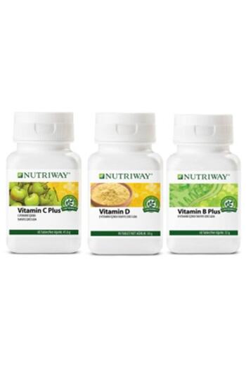 Amway Nutriway Corona - Vitamin C, D and B Plus Set
