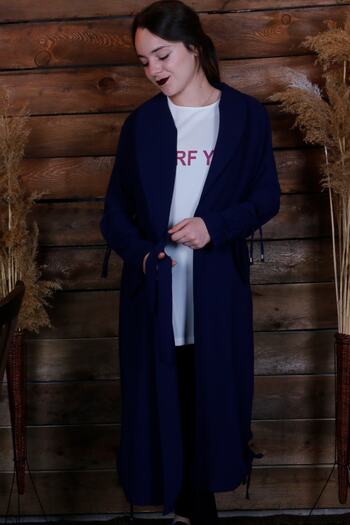 PERFECT Women's Cap Tunic with Belt Detail