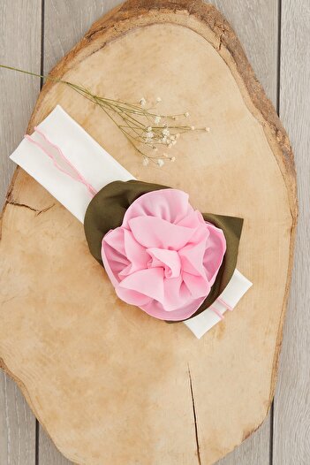 Babygiz Handmade Soft Natural Cotton Combed Cotton Baby Kids Girls Bandana Nature Series with Unique Accessories
