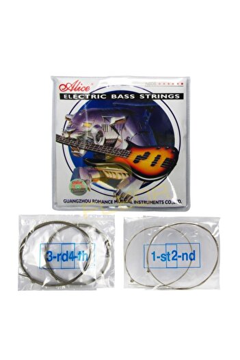 Alice Medium 4 String Bass Guitar String Set A-606-4