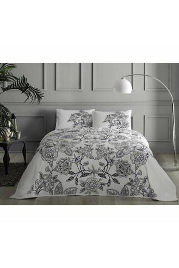 Taç Indigo Patterned Lucy Single Pique Set