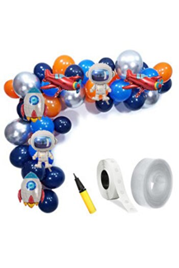parti sürprizi Space Party Chain Balloon Making Set