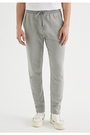 WESTMARK LONDON Erkek Gri Regular Fit Eşofman Altı Core Sweatpants