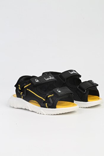 Benetton ®| BN-1276- Black-Kids Sandals