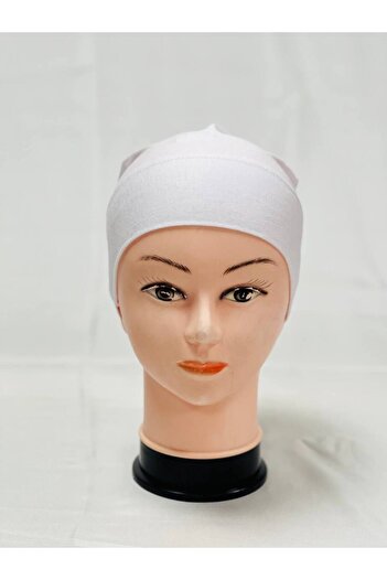 AWAM SILK Awam Silk Open Top Plain Combed Cotton Bonnet