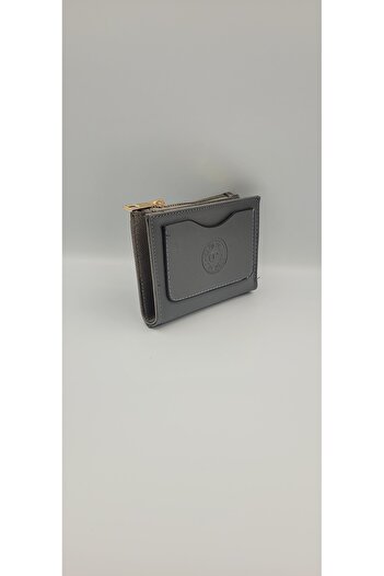 DAVID POLO Women's Mini Size Wallet with Stylish Coin Compartment, Zippered Card Holder Wallet