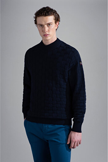 PAUL&SHARK MEN'S KNITTED ROUNDNECK C.WWOOL