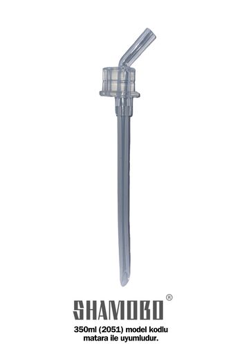 Shamobo (WITH SPARE STRAPPET) Purple 350 ml Children's Flask with Stainless Steel Straw Vagonlife