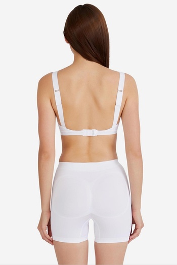 AYYILDIZ 314 White Low Waist Short Corset