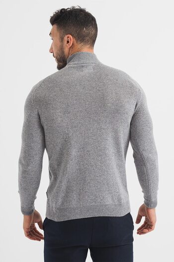 Only & Sons Men's Turtleneck Zippered Sweater