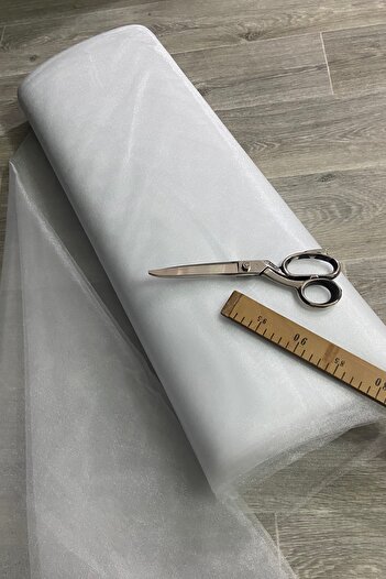 ZEYMERADE Λευκό Πακέτο Στολίδι Τούλι, Υπόσχεση αρραβώνων Προίκα Πόρτα Γενέθλια Νυφικό Νυφικό Δώρο Στολίδι, 100x300cm