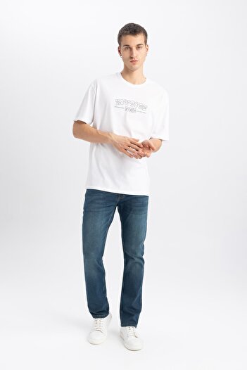 DeFacto Sergio Regular Fit Normal Kalıp Normal Bel Boru Paça Jean Pantolon R9026az24sp