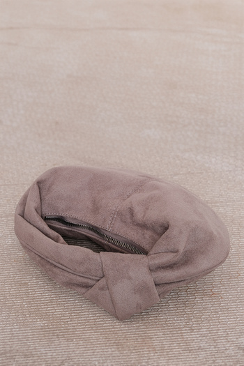 Çantacımstore Dámská kabelka Mini Jordie Suede Grey 1612