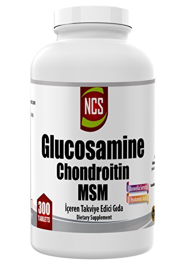 NCS Glucosamine Chondroitin Msm Hyaluronic Acid Bosvella 300 Tablets